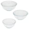 Pyrex Pyrex Smart Essentials 3 pk Glass Clear Mixing Bowl Set 3 pc 6001001 - alternate 5
